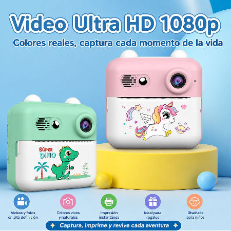 MINI CAMARA C/ IMPRESORA CHILDRENS DIGITAL SOL-3 PX
